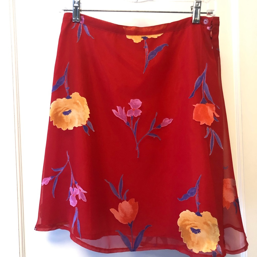 NAF NAF billowy short skirt A line style